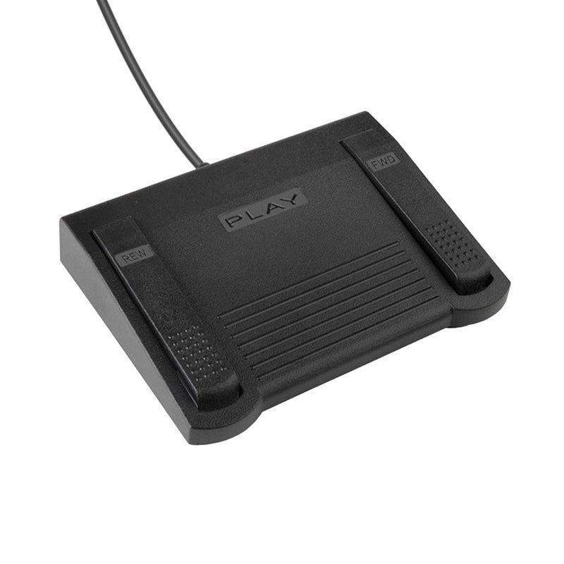 ECS USB Transcription Foot Pedal, Case Catalyst, Audio File Controller - Image 2